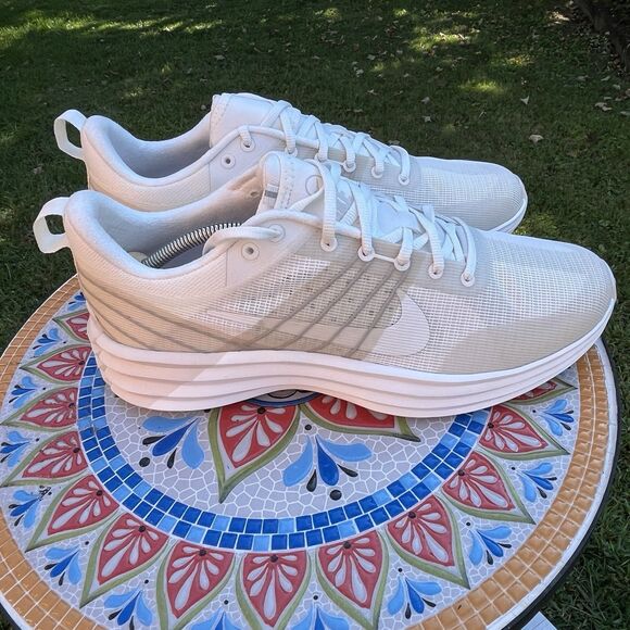 Nike Lunar Roam Mens Sz 12 DV2440-100 Summit White Phantom Light Bone Sneakers main image 6